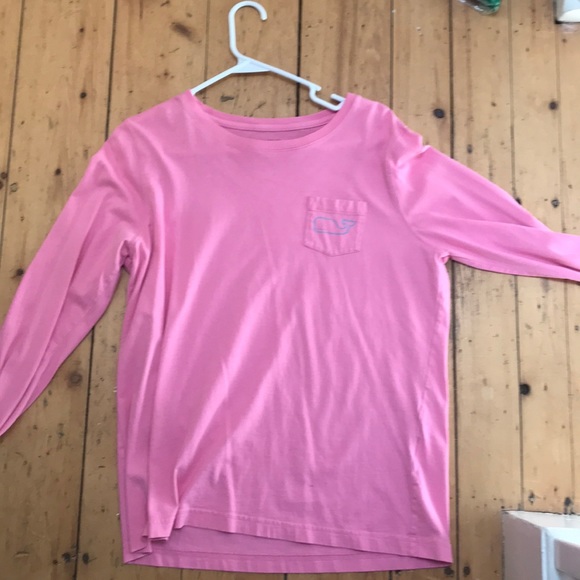 Girls pink vineyard vines long sleeve - Picture 1 of 1
